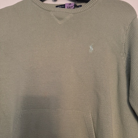 Polo by Ralph Lauren Mint Green Crewneck Sweater - Picture 3 of 10